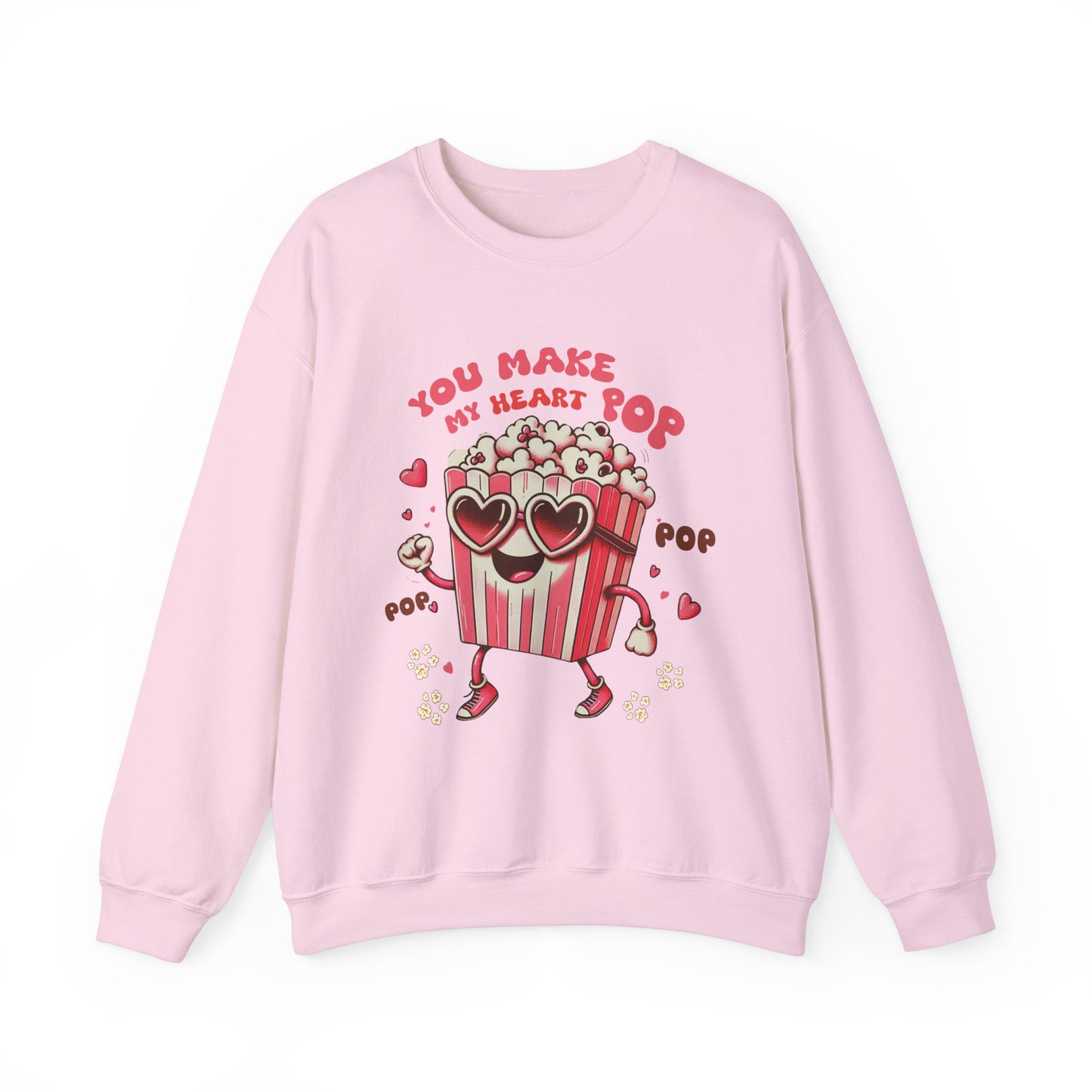You Make My Heart Pop! Heavy Blend™ Crewneck Sweatshirt