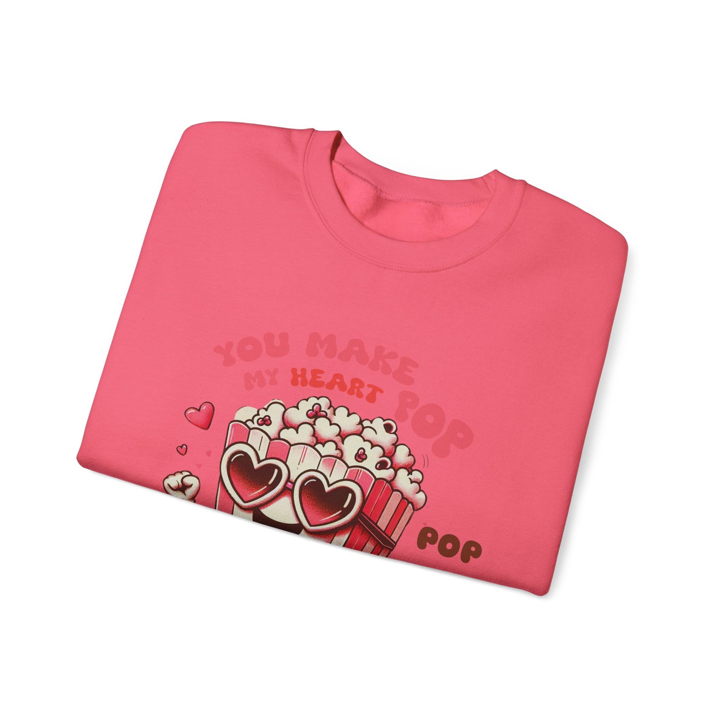 You Make My Heart Pop! Heavy Blend™ Crewneck Sweatshirt