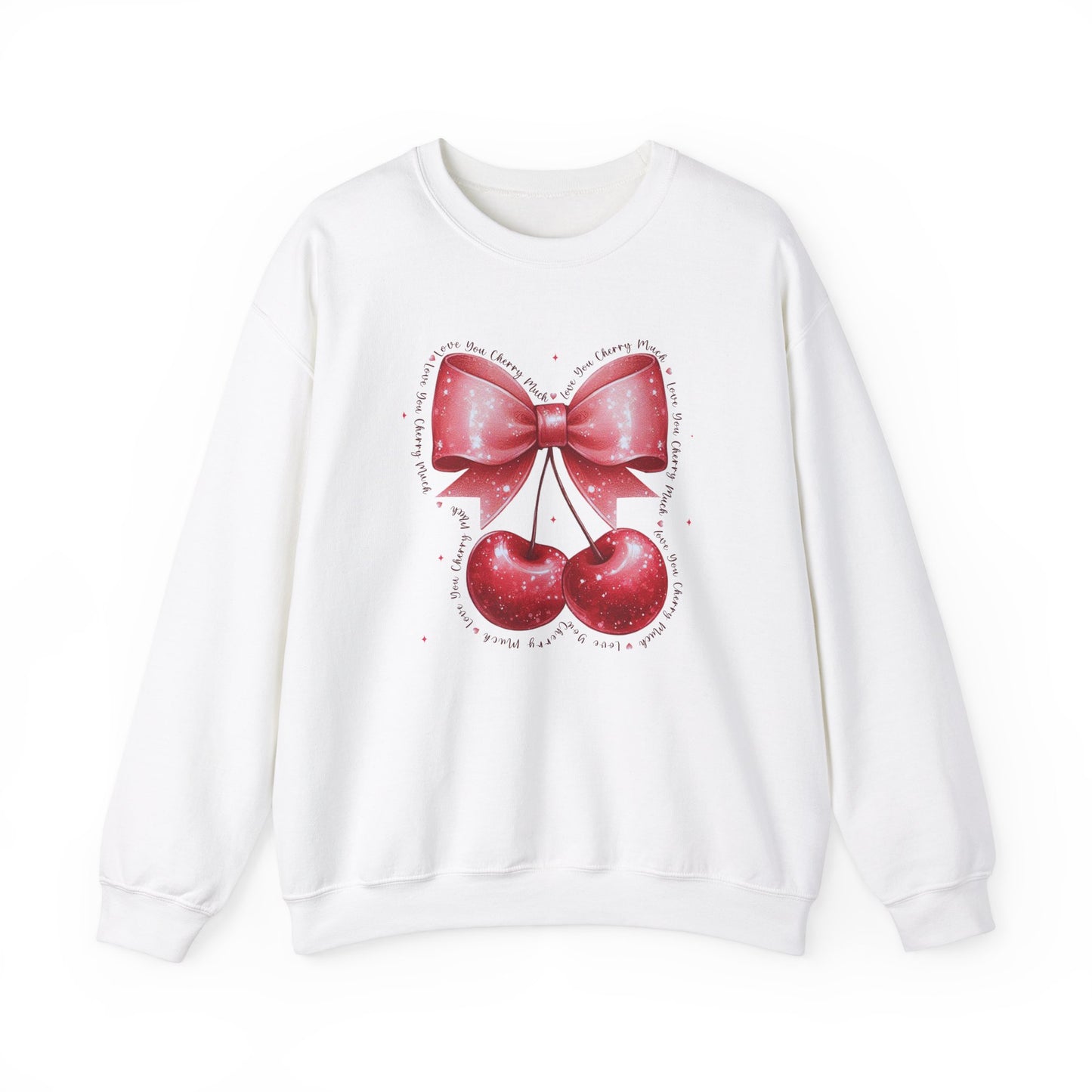 Cherry Love Crewneck: Sweet & Cozy V-Day Must-Have