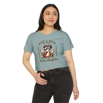 Crop Top Tee for Sassy Moms