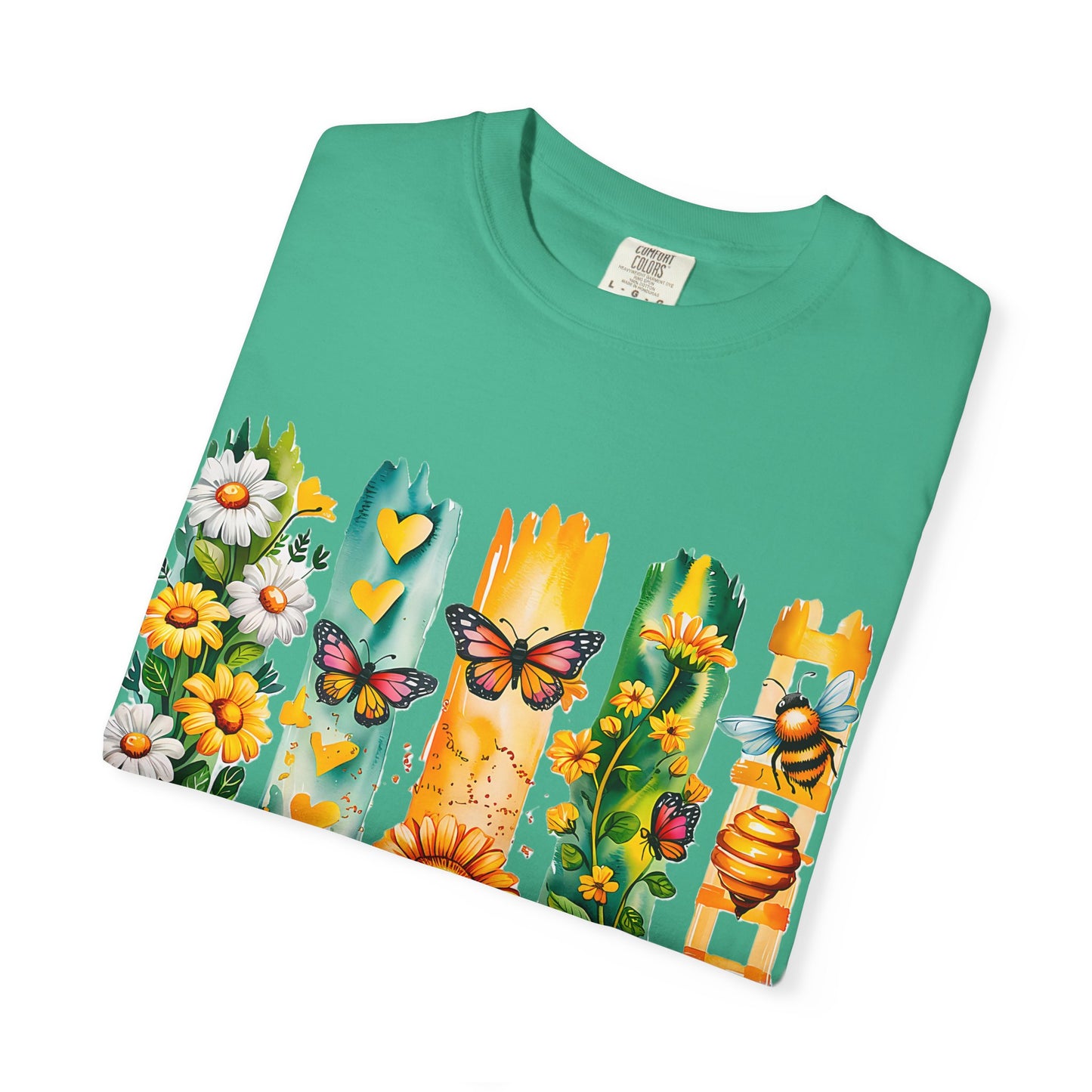 Spring Graphic T-Shirt with Positive Affirmation