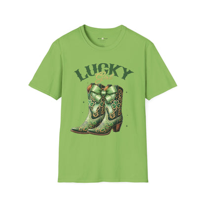 St Patrick's Day T-Shirt - Lucky Girl Country T-Shirt