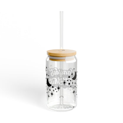 Sipper Glass 16oz - Motivational