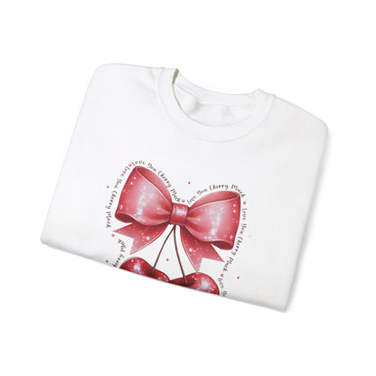 Cherry Love Crewneck: Sweet & Cozy V-Day Must-Have